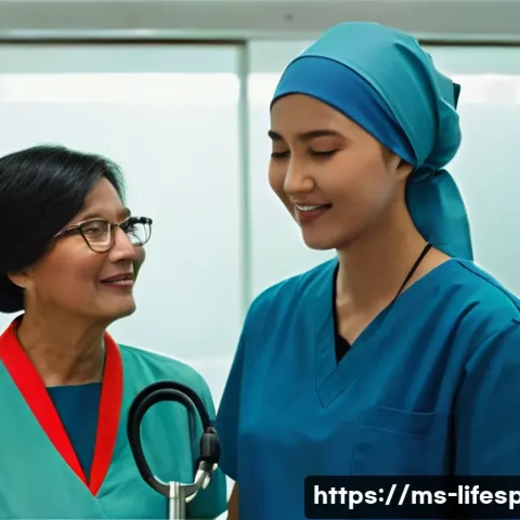 암과 평균수명 - **Hope and Modern Cancer Treatment in Malaysia (말레이시아의 희망과 현대 암 치료)**
    A photorealistic, cinemati...